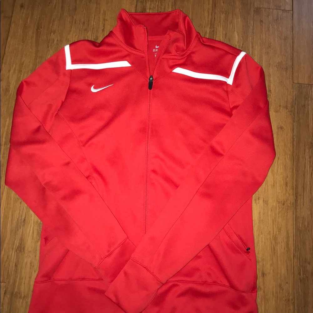 Nike Dry Fit zip up track jacket